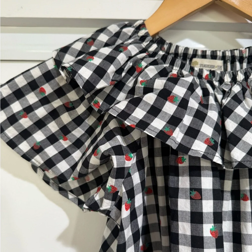 Tucker + Tate Kids' Print Ruffle Cotton Dress